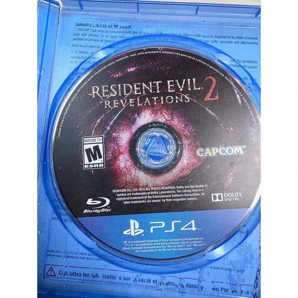 Resident Evil‎ Revelations 2 PS4 PlayStation 4 Capcom Survival Horror Game S4